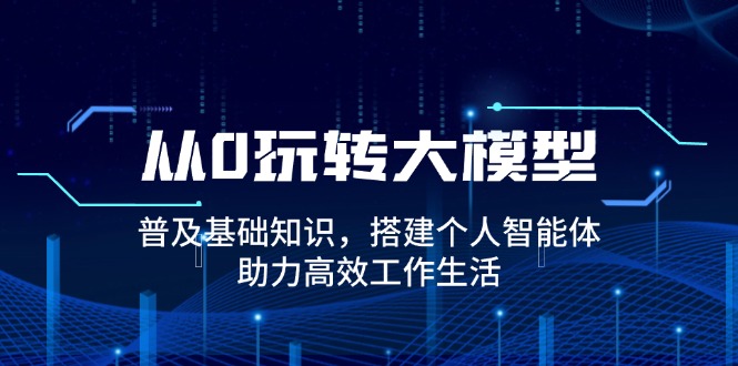 从0玩转大模型，普及基础知识，搭建个人智能体，助力高效工作生活-创薯资源