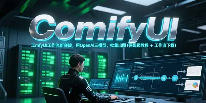 ComfyUI工作流新突破，用OpenAI三模型，批量出图(保姆级教程+工作流下载-创薯资源
