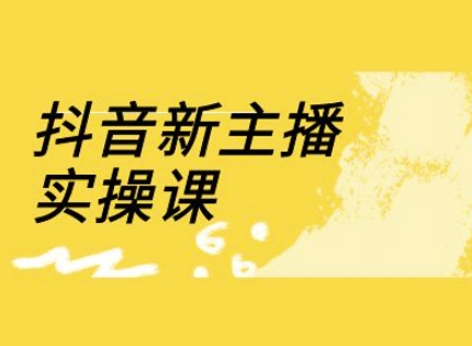 抖音新主播实操课，直播间流量运营线上实操课(18节)-创薯资源