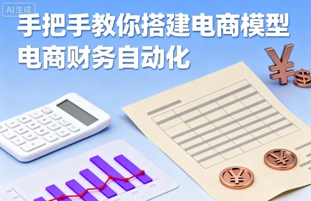 手把手教你搭建电商模型-电商财务自动化-创薯资源