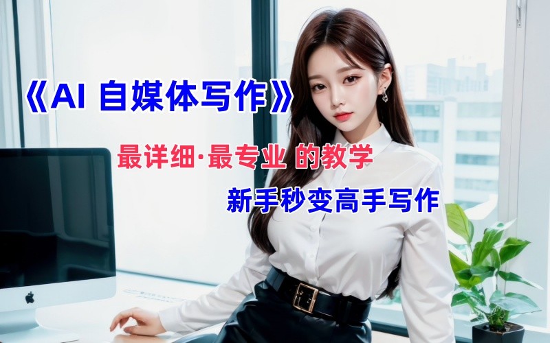 全网最全最细最专业的“AI自媒体写作”教学，新手小白秒变写作高手！-创薯资源