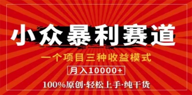 视频号最新爆火赛道，三种可收益模式，0粉新号条条原创条条热门 日入1000+-创薯资源