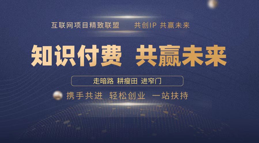 2025年 如何通过 “知识付费” 卖项目月入十万、年入百万，布局2025与…-创薯资源