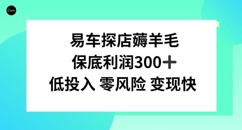 易车APP首页十亿补贴活动，选择到店补贴，保底利润300+-创薯资源