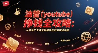 油管(youtube)挣钱全攻略：从开通广告收益到国内收款的实操指南-创薯资源