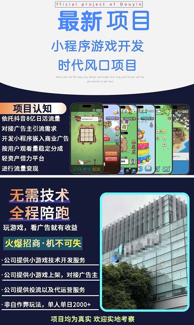 图片[1]-2025最热抖音项目 Ai时代风口项目小程序游戏开发 实测单个游戏日收入1800+-创薯资源