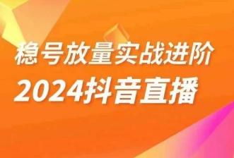 稳号放量实战进阶—2024抖音直播，直播间精细化运营的几大步骤-创薯资源