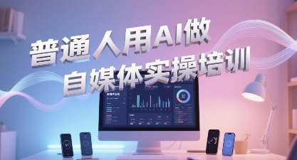 普通一个人用AI做自媒体，助你轻松开启AI自媒体创作之路-创薯资源