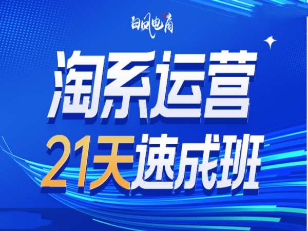 淘系运营21天速成班35期，年前最后一波和2025方向-创薯资源