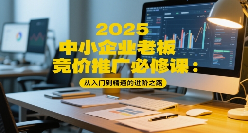 2025中小企业老板竞价推广必修课：从入门到精通的进阶之路-创薯资源