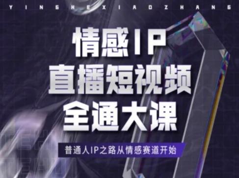 情感IP直播短视频全通大课，普通人IP之路从情感赛道开始-创薯资源