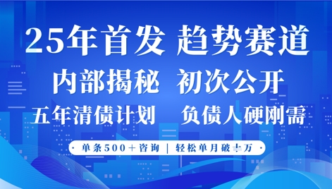 2025年首次公开，真正的事业型赛道，客咨不断，单月轻松破W-创薯资源