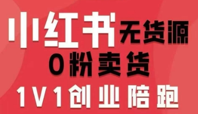 小红书无货源0粉电商课，开店准备、选品策略、笔记撰写、视频剪辑、数据分析、账号打造、资料文档-创薯资源