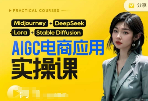 AI电商应用实操课(加更DeepSeek)保姆级喂饭教程，从0-1用AI做电商-创薯资源