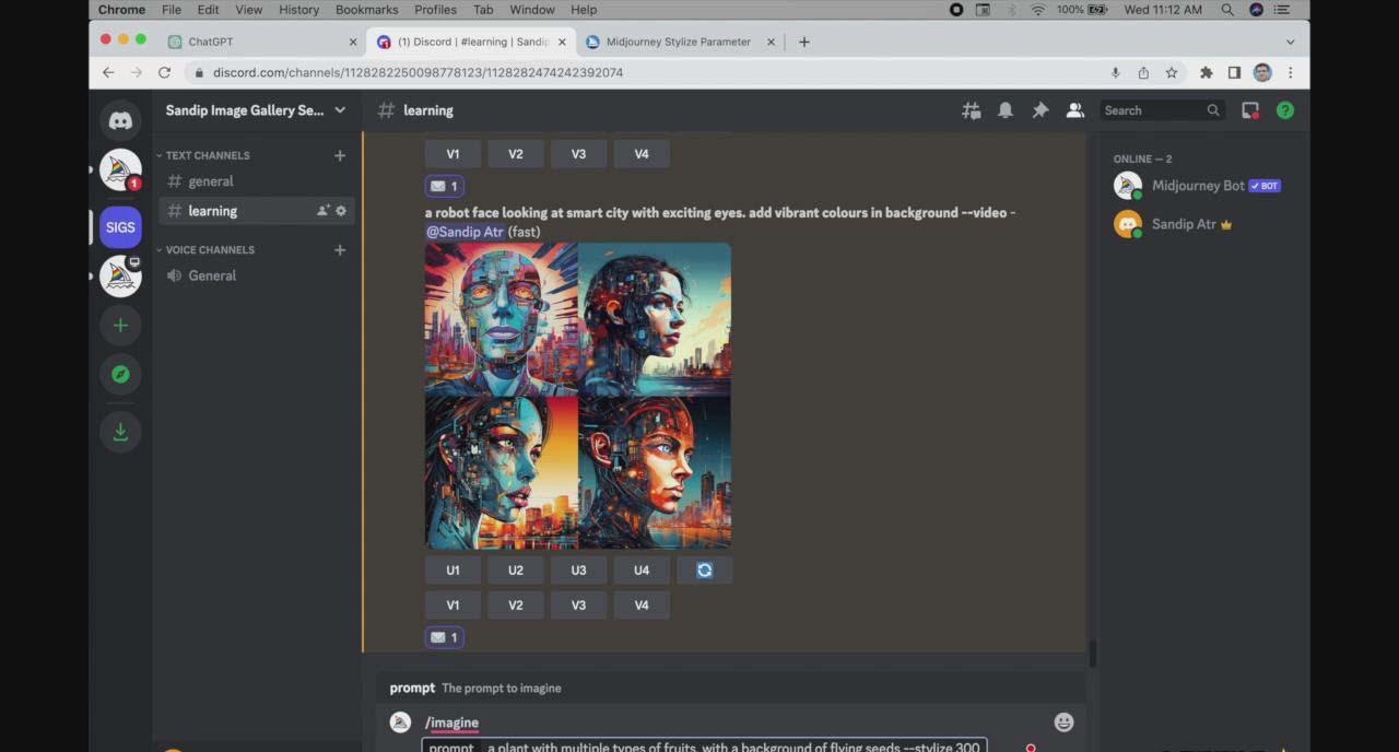 图片[2]-ChatGPT4 和 MidJourney AI 绘画聊天革命性指南教程-33节视频课-中英字幕-创薯资源