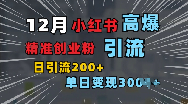 小红书一张图片“引爆”创业粉，单日+200+精准创业粉 可筛选付费意识创业粉【揭秘】-创薯资源