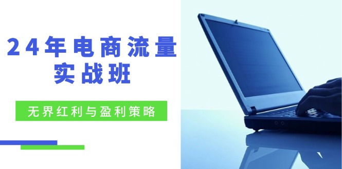 24年电商流量实战班：无界 红利与盈利策略，终极提升/关键词优化/精准…-创薯资源